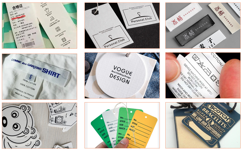 What Are The Different Types Of Tags Used In Clothes?