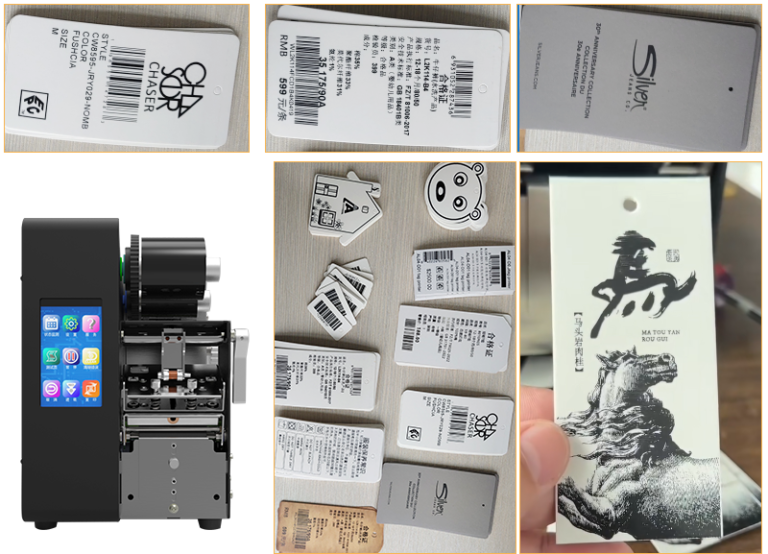 600 DPI Multifunctional Sign Label Hang Tag Printer AMD41F