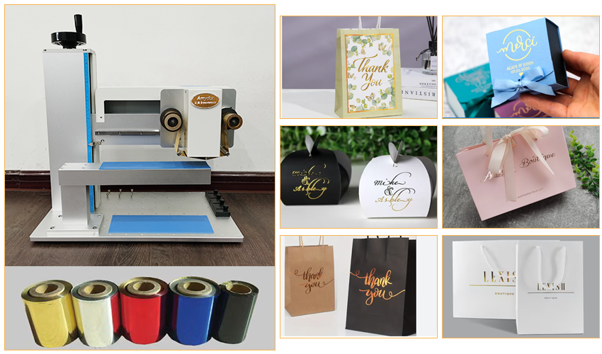 kraft-paper-bag-hot-foil-printer-applications