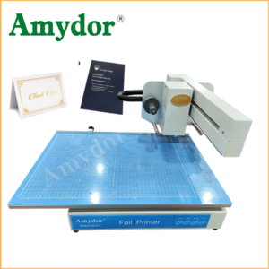 Paper, plastic and transparent covers foil printer