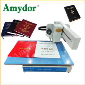 hardcover cover foil printer